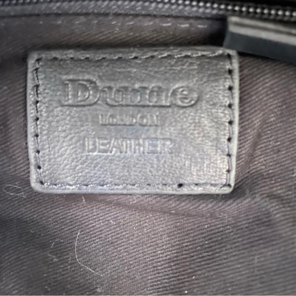 DUNE LONDON Woven Brown Leather Crossbody Bag - Picture 10 of 14